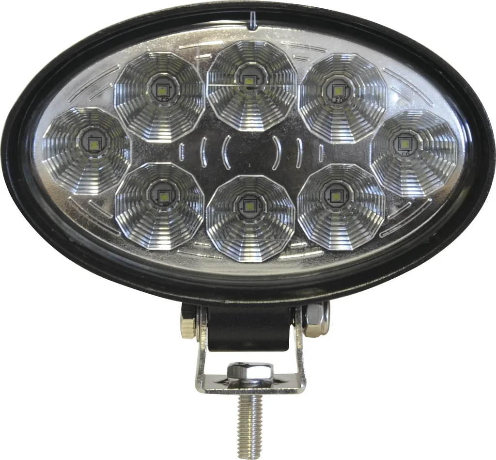 LED work light, oval, 3000 lumens