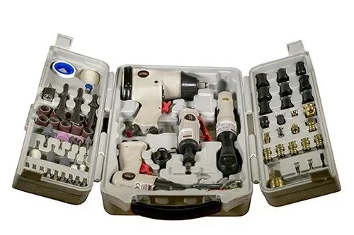 71-piece compressed air tool set