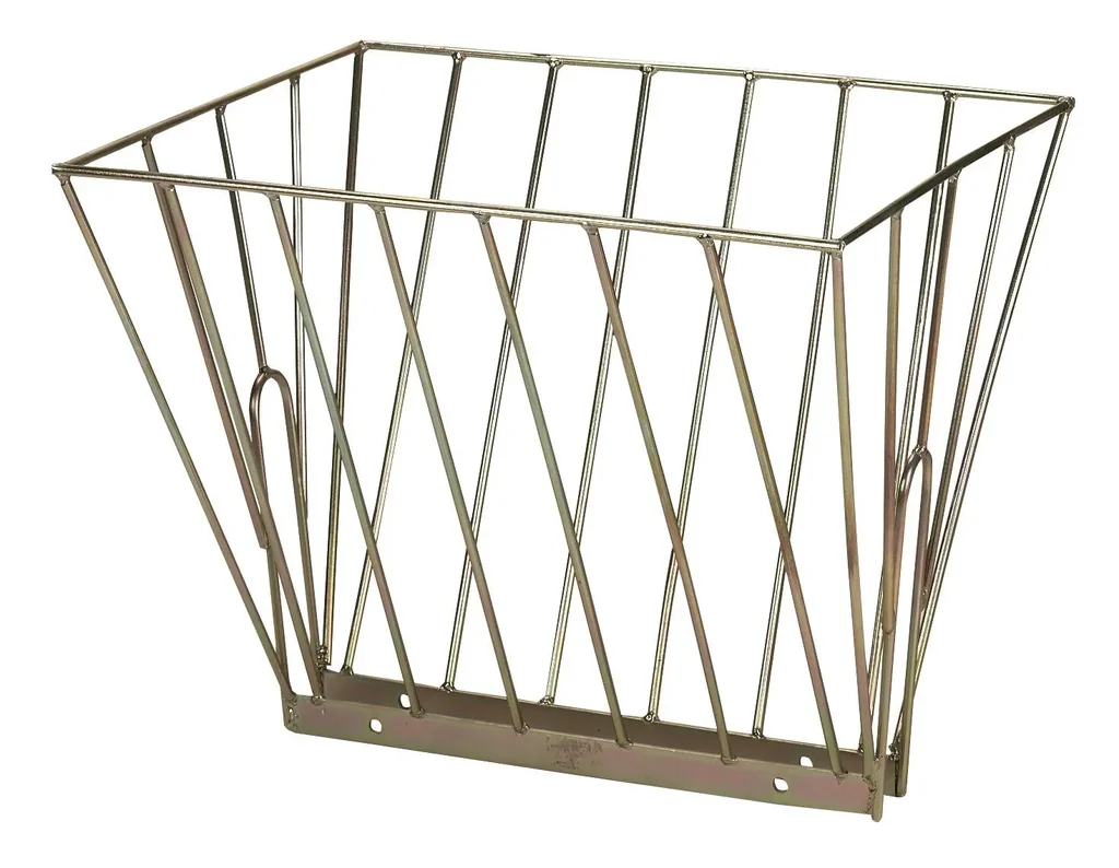 Hay rack galvanized, double