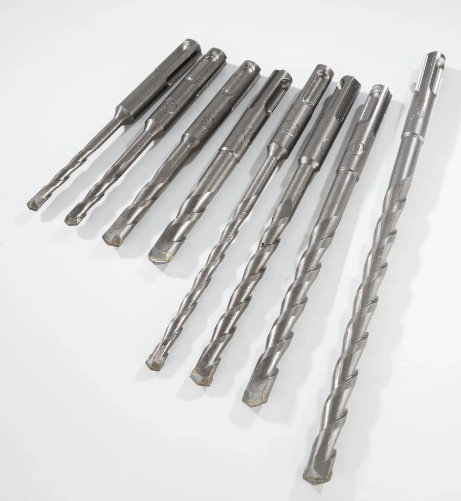 SDS Plus hammer drill bit set 8-piece