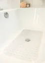 Bathtub insert transparent 79 x 37 cm