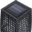 Solar garden light Polyrotan 25 LED 80cm