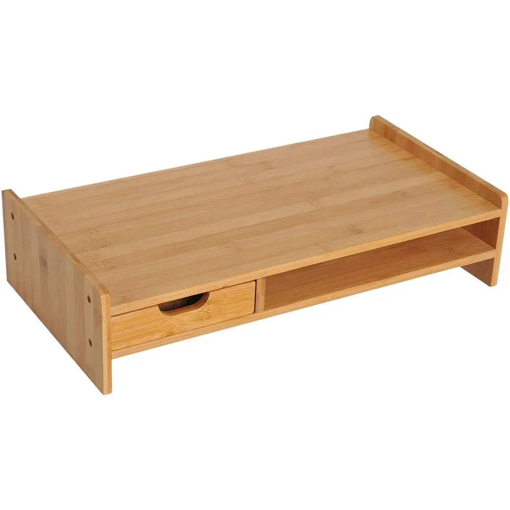 Monitor stand with drawer