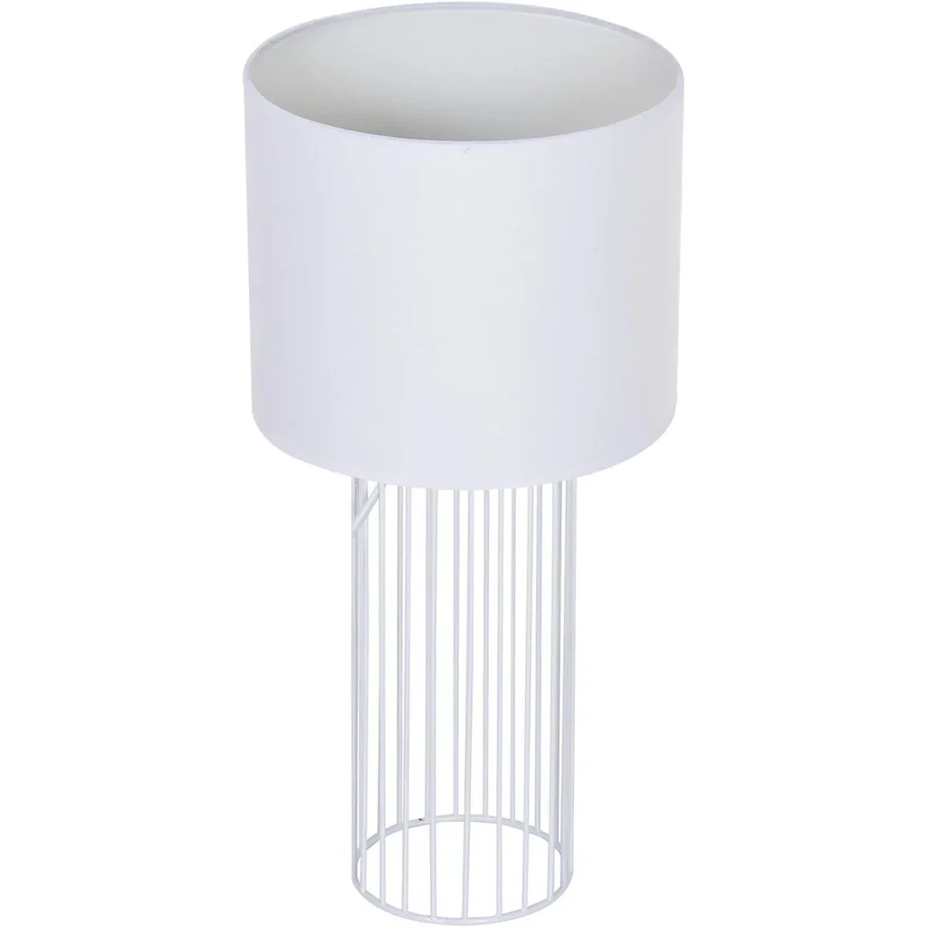 Table lamp with E27 socket, white