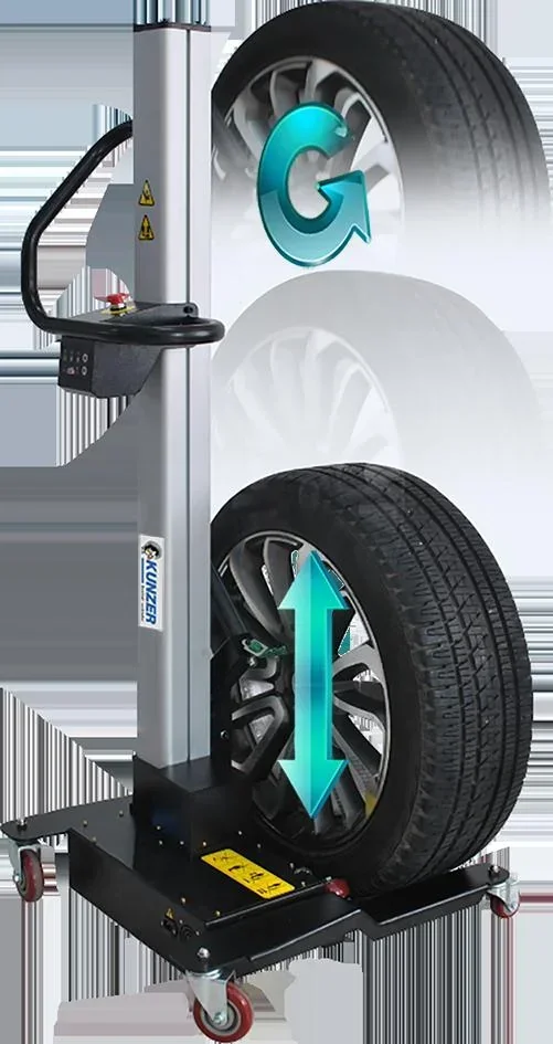 Tire mounting aid compact