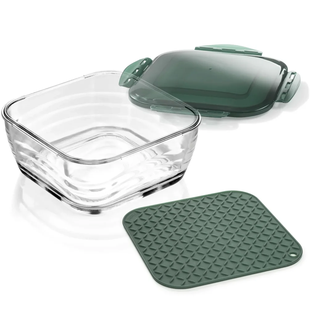 Glass bowl set, 3-piece