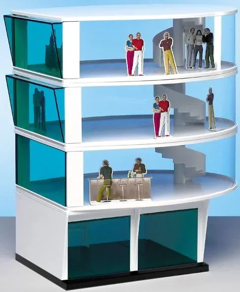 Press Tower scale 1:32