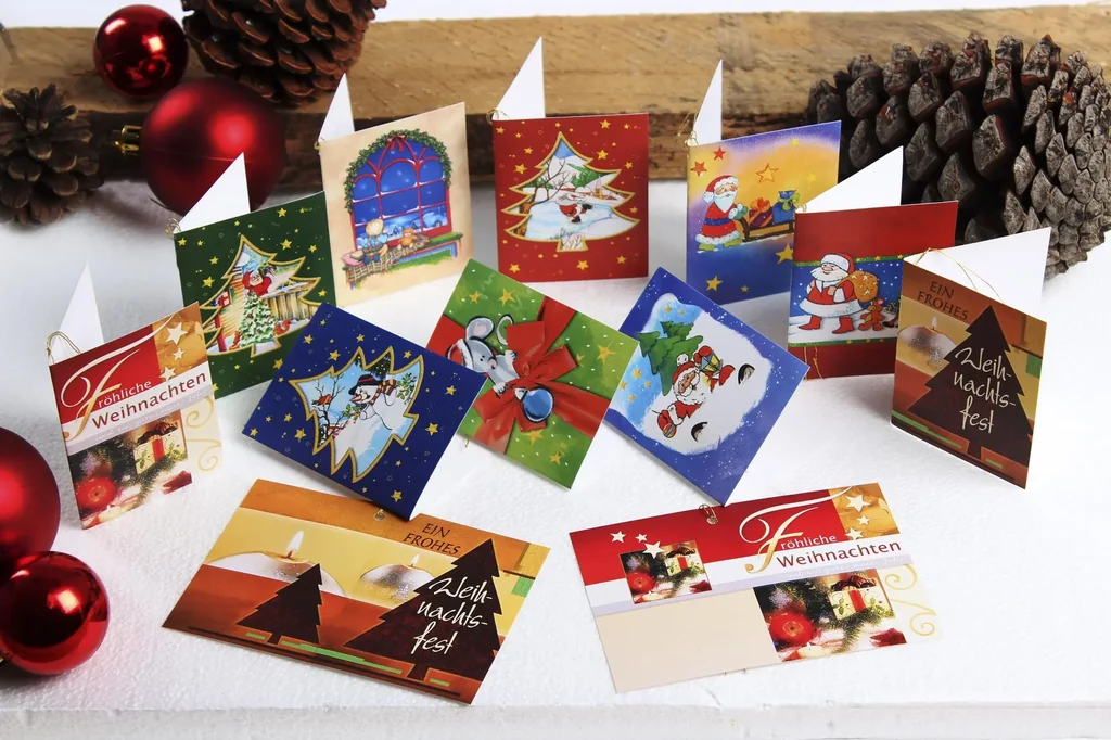 Christmas gift tags, 12 pieces