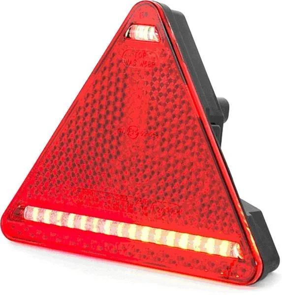 LED triangle pendant light - right side