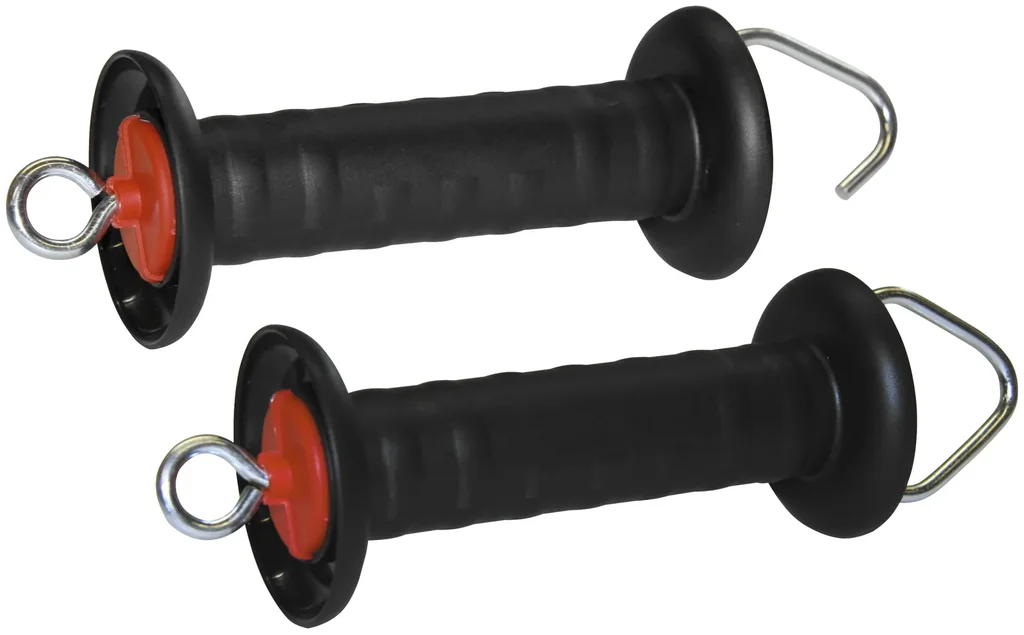 Gate handle with eyelet
