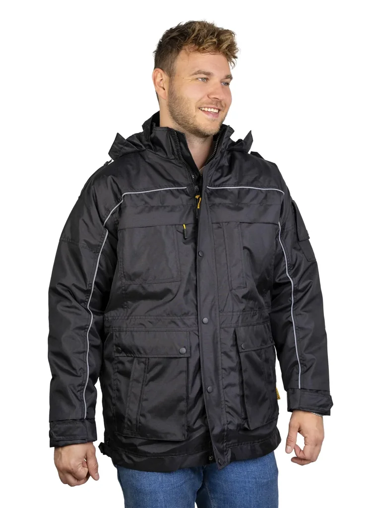 Functional jacket, color black, size L