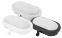 LED oval fitting - color: black