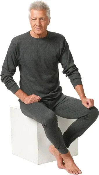 Thermal underpants, long, anthracite, size M