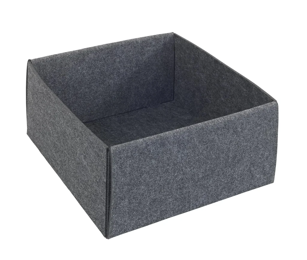 Felt basket, foldable, size L