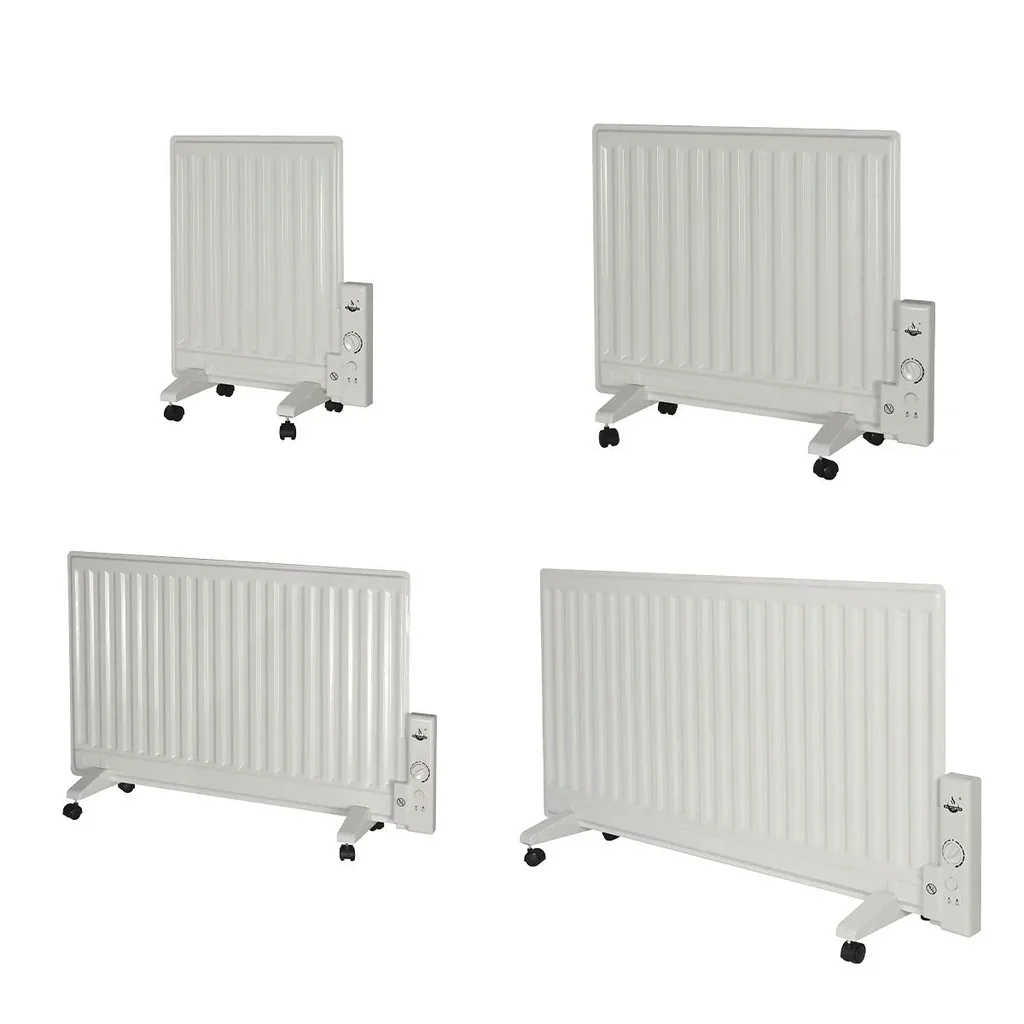 Oil panel heater, white, 400 W