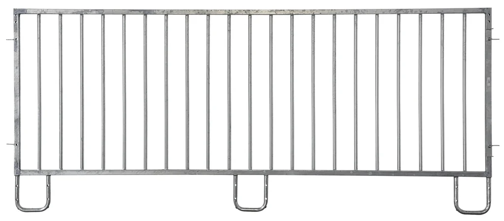 Fence section grid, long, for modular fence stabling