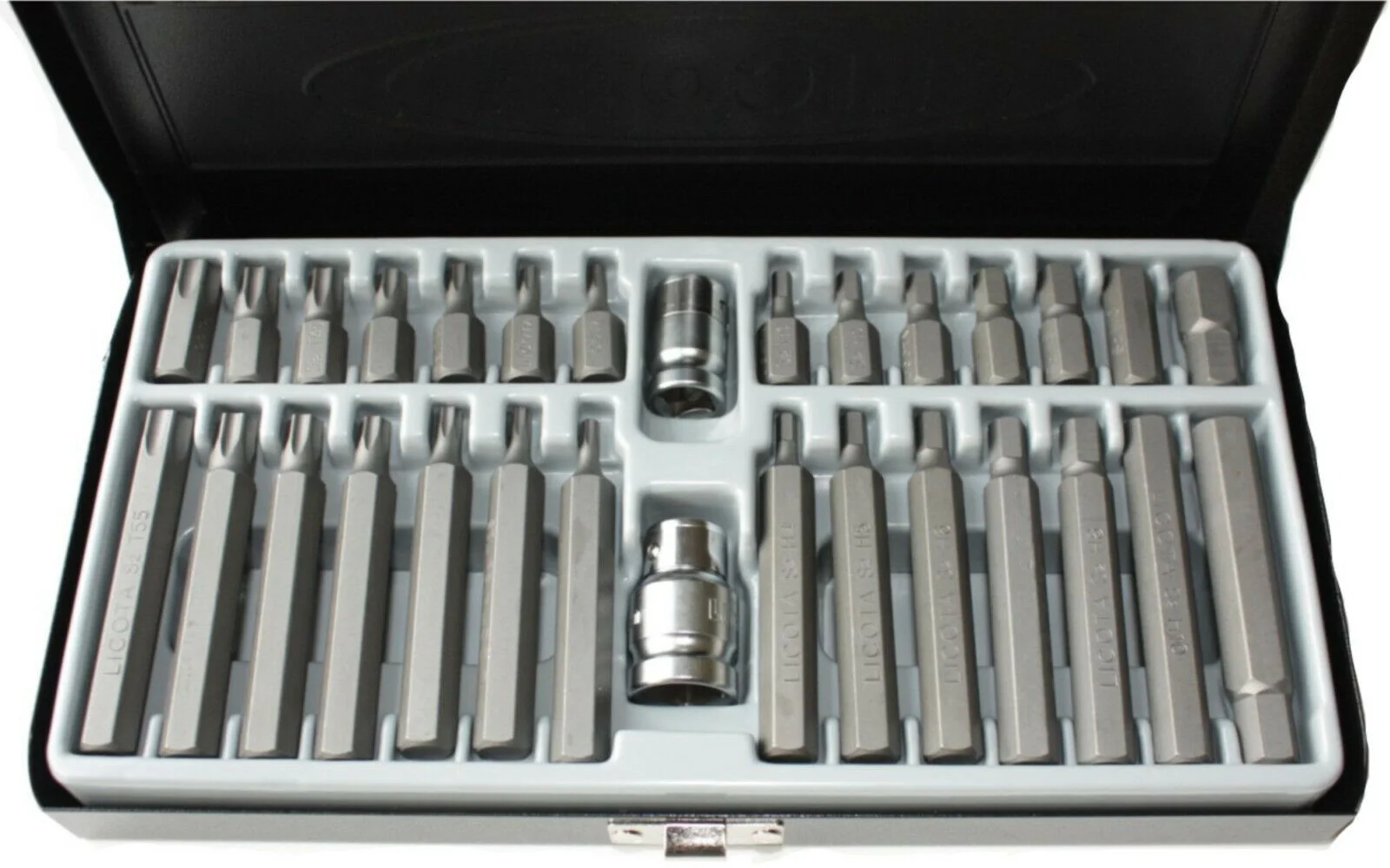 Coffret d'embouts hexagonal Allen, Acier S2, 3/8 Pouce