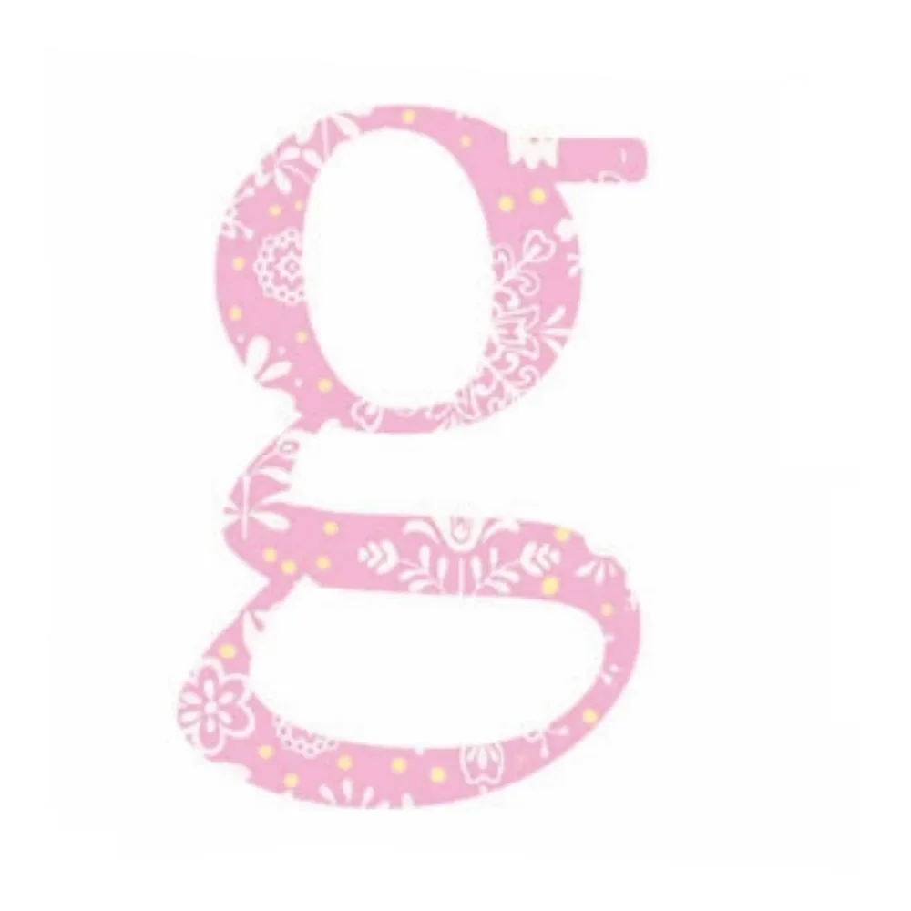 Lilipinso Sticker rose lettre g