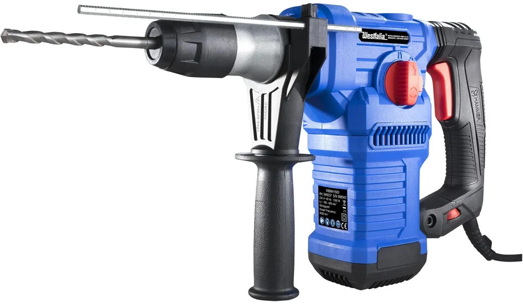 Marteau perforateur et burineur WBMH1500, SDS-Plus
