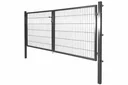 Portail de jardin double vantail pour panneau de clôture standard, 2x 150 x 125 cm