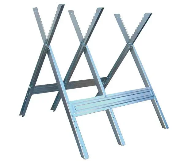Chevalet de sciage en bois pliable