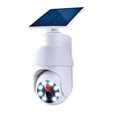 Lumière solaire LED avec fausse caméra Panta Solar Security 360