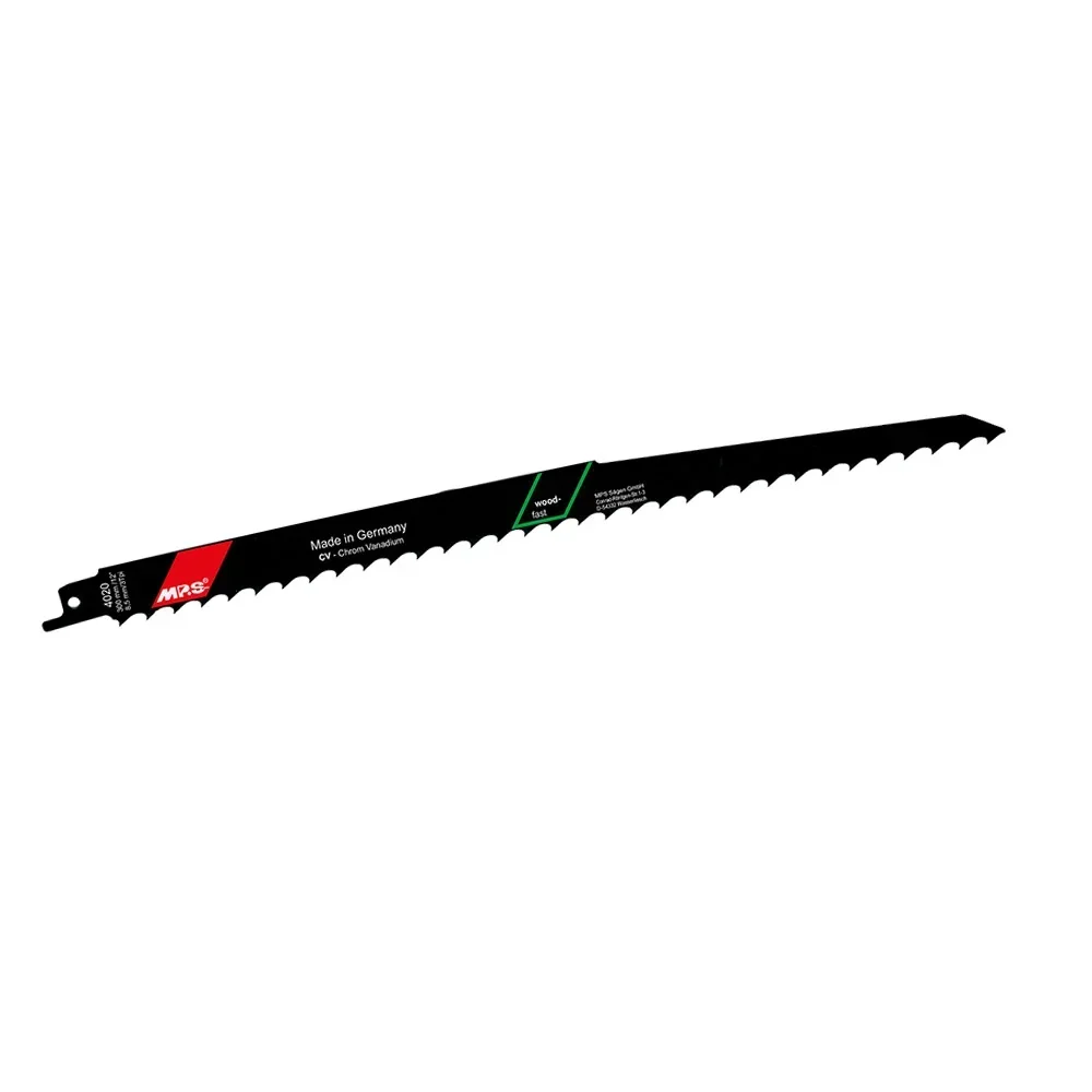 CV lame de scie sabre, fraisée et avoyée, GL 300/VL 280 mm, ZT 8,5 mm / 3 TPI, lot de 5