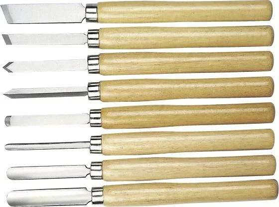 Jeu de ciseaux à tourner, 8 pièces