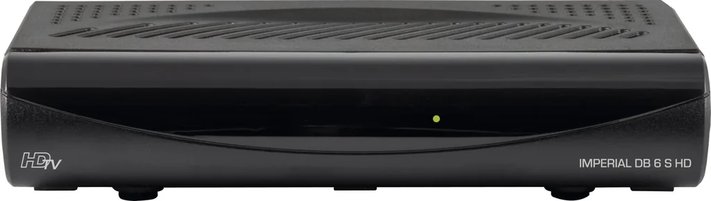 Imperial DB 6 S HD Satelliten Receiver (DVB-S, DVB-S2, HDMI, 12V/230V, SCR) schwarz