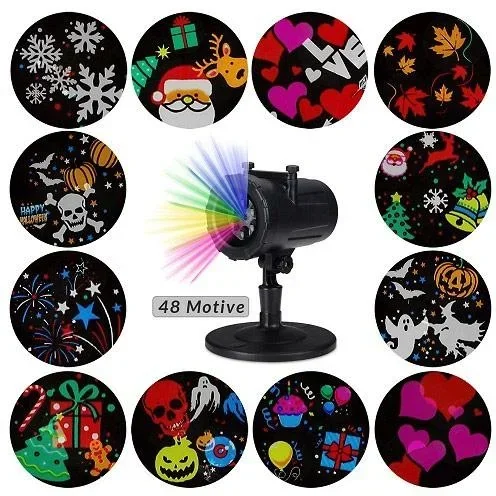 LED laser light projector indoor/outdoor