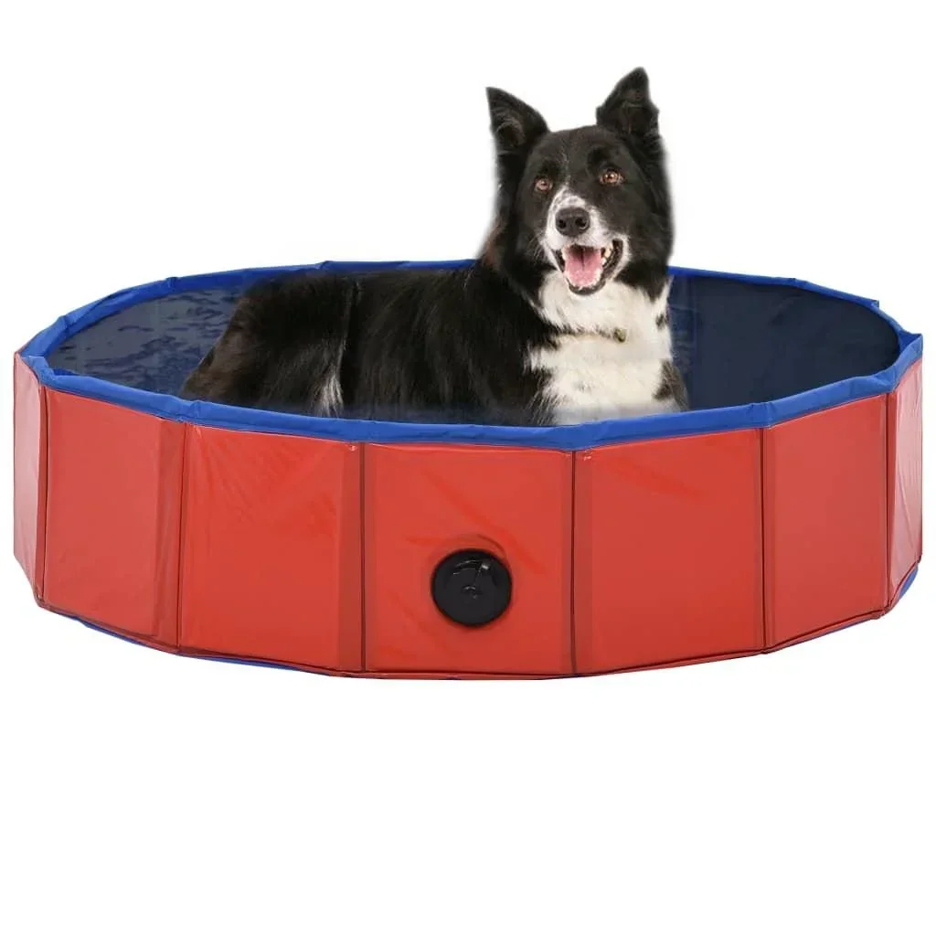Foldable dog pool 80x20 cm