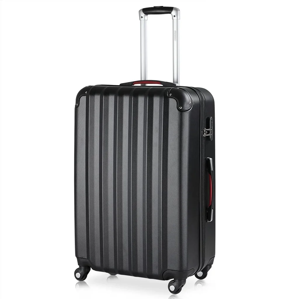 Baseline XL hard-shell suitcase black