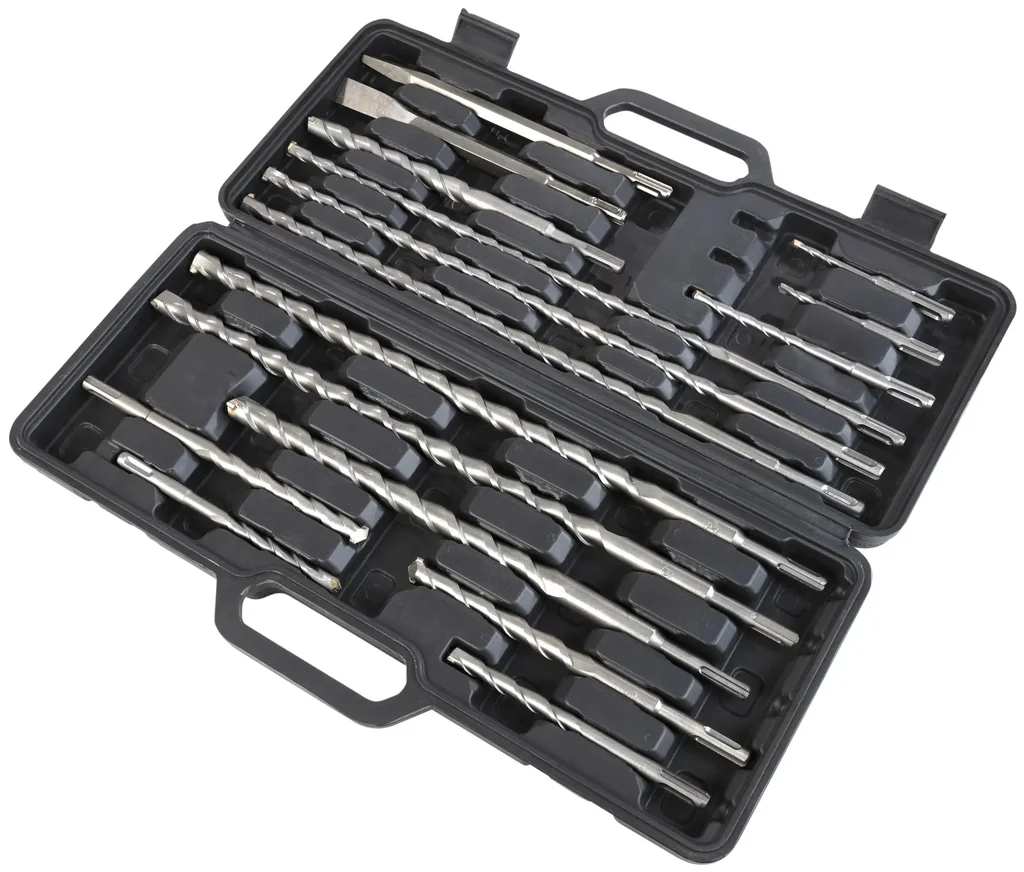 16-piece SDS drill and chisel set