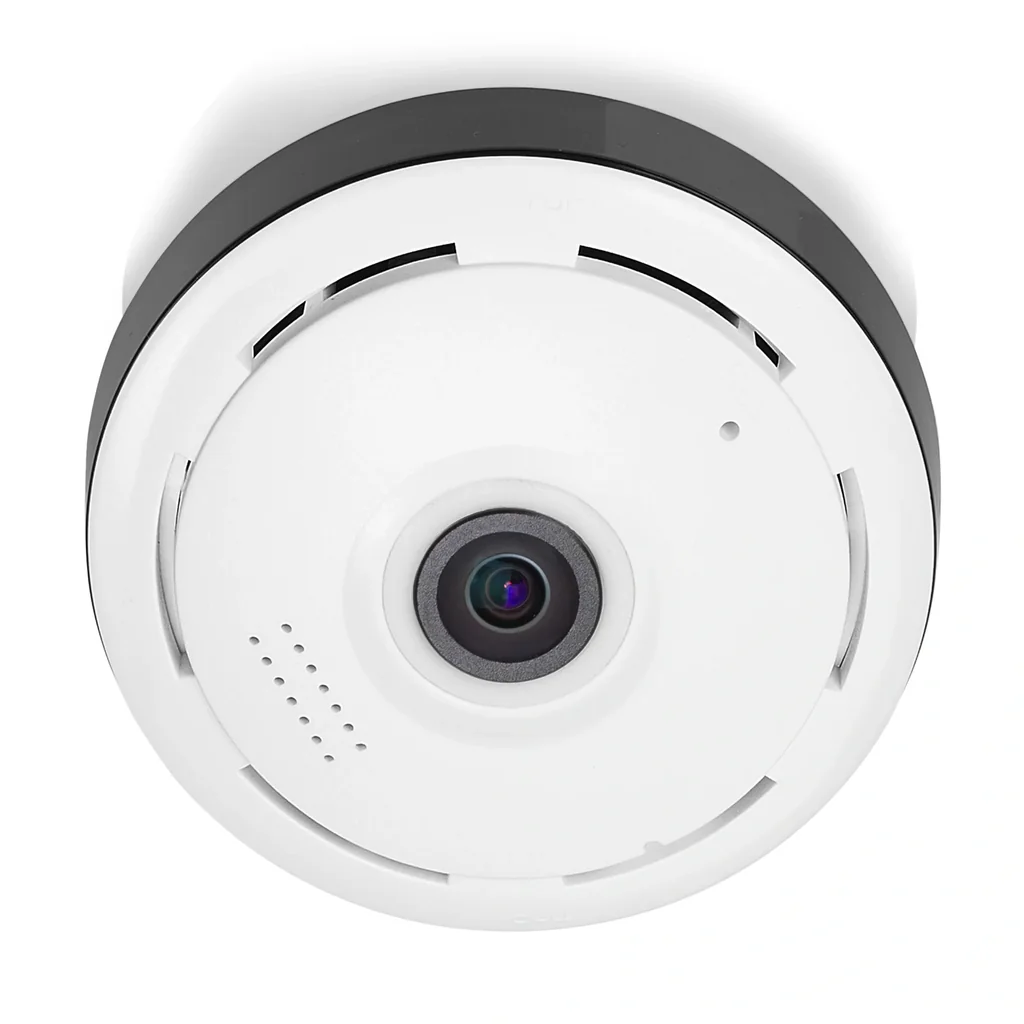 HD IP camera with 360° pan function and night vision
