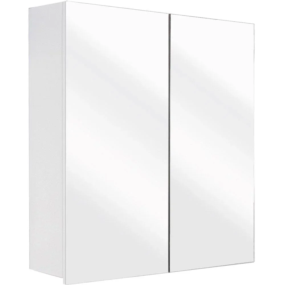 Concept mirror cabinet 60cm white fsc