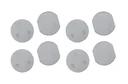 Magnetic attachment for smoke detectors
