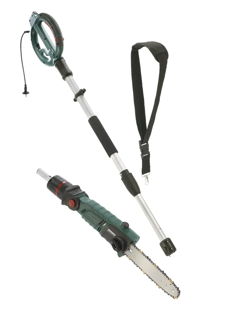 3D tree and hedge care set with telescopic multi-handle