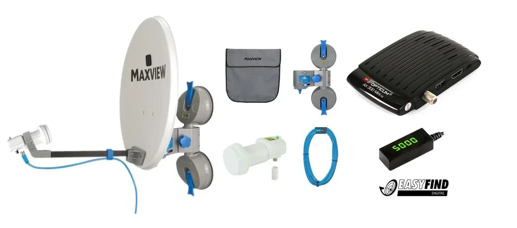 Remora satellite system including Full HD receiver
