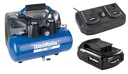 Cordless air compressor set