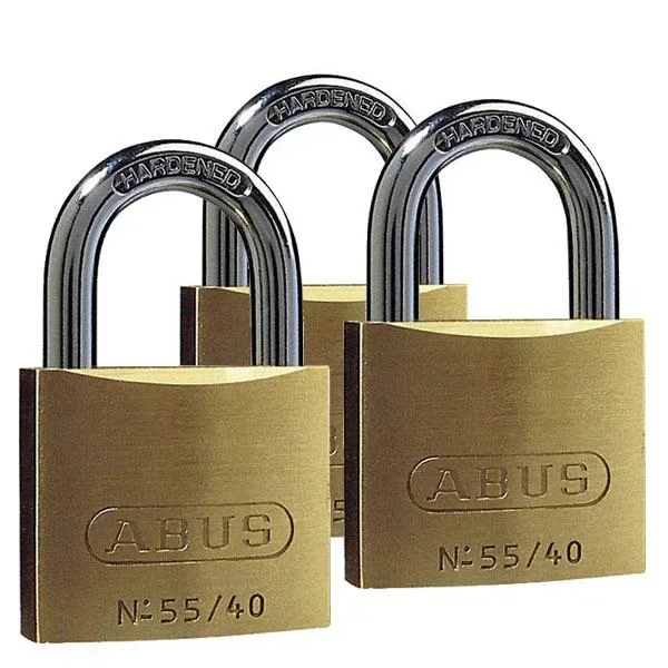 Padlock set 3-piece