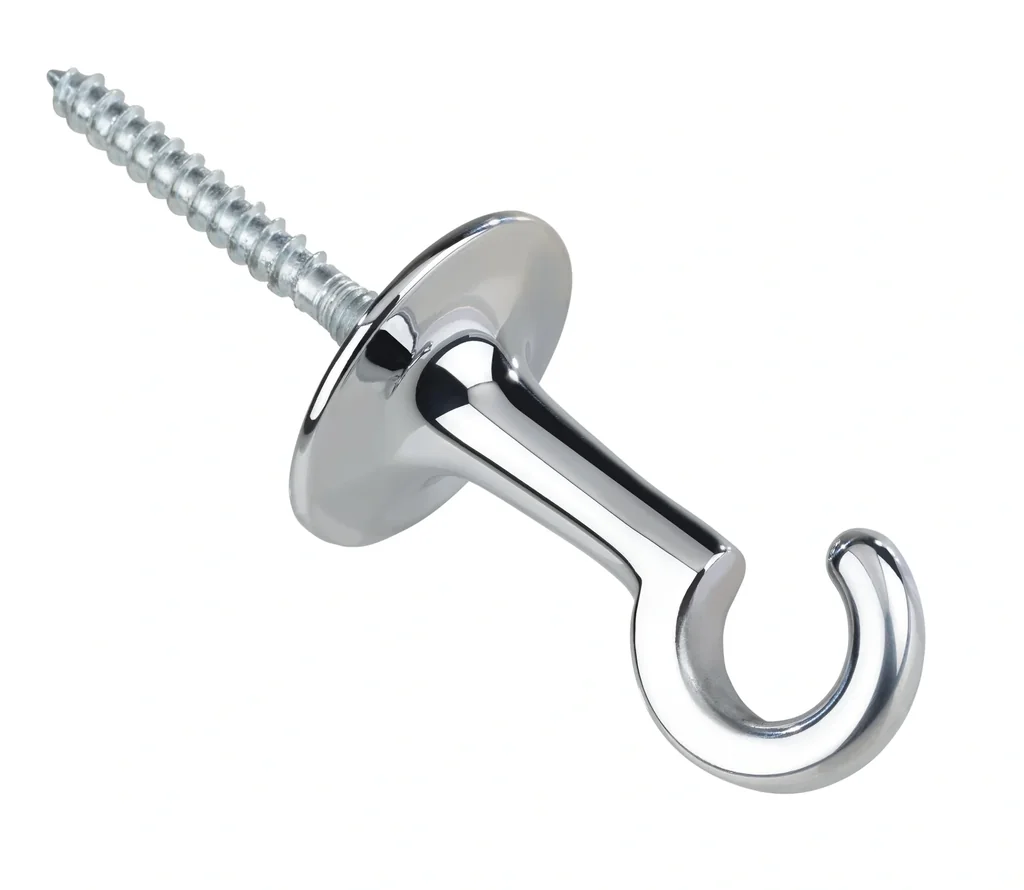 Rope hook, chrome-plated
