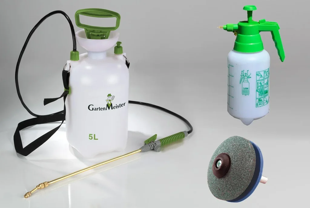 Pressure sprayer set
