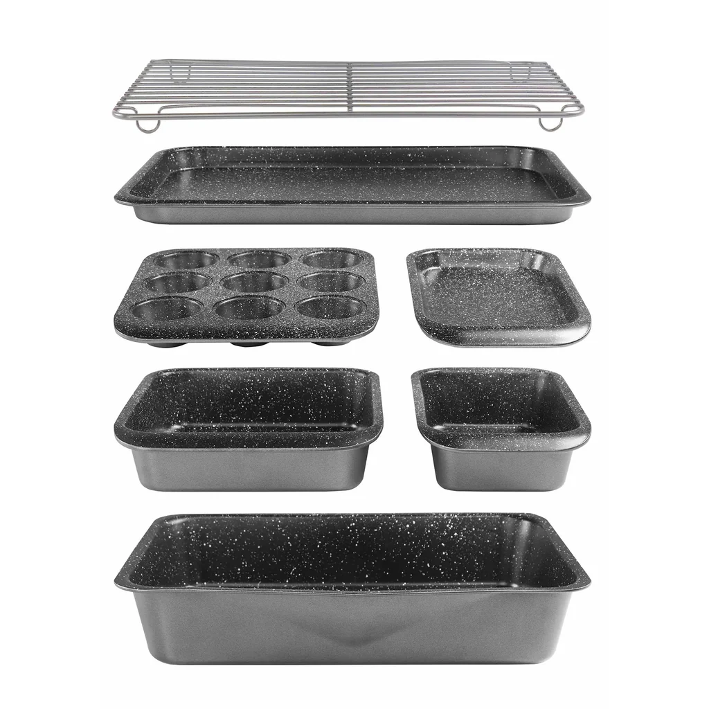 Baking pan set, 7 pieces