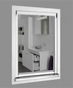 Insect screen roller blind, 130 x 160 cm in white
