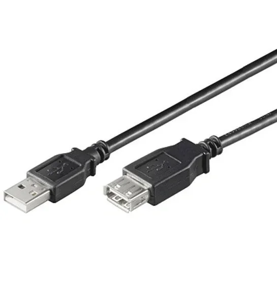 USB extension 3 m plug/socket