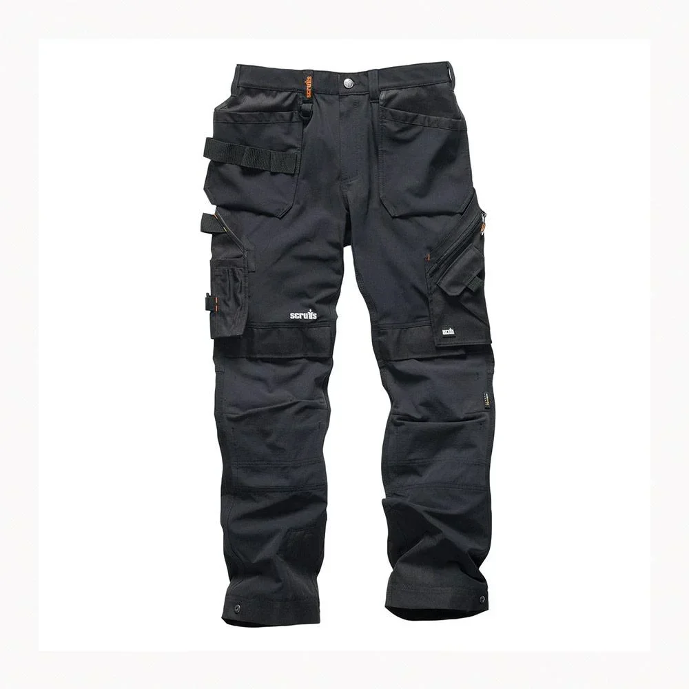 Pro Flex Plus work trousers, black 30R
