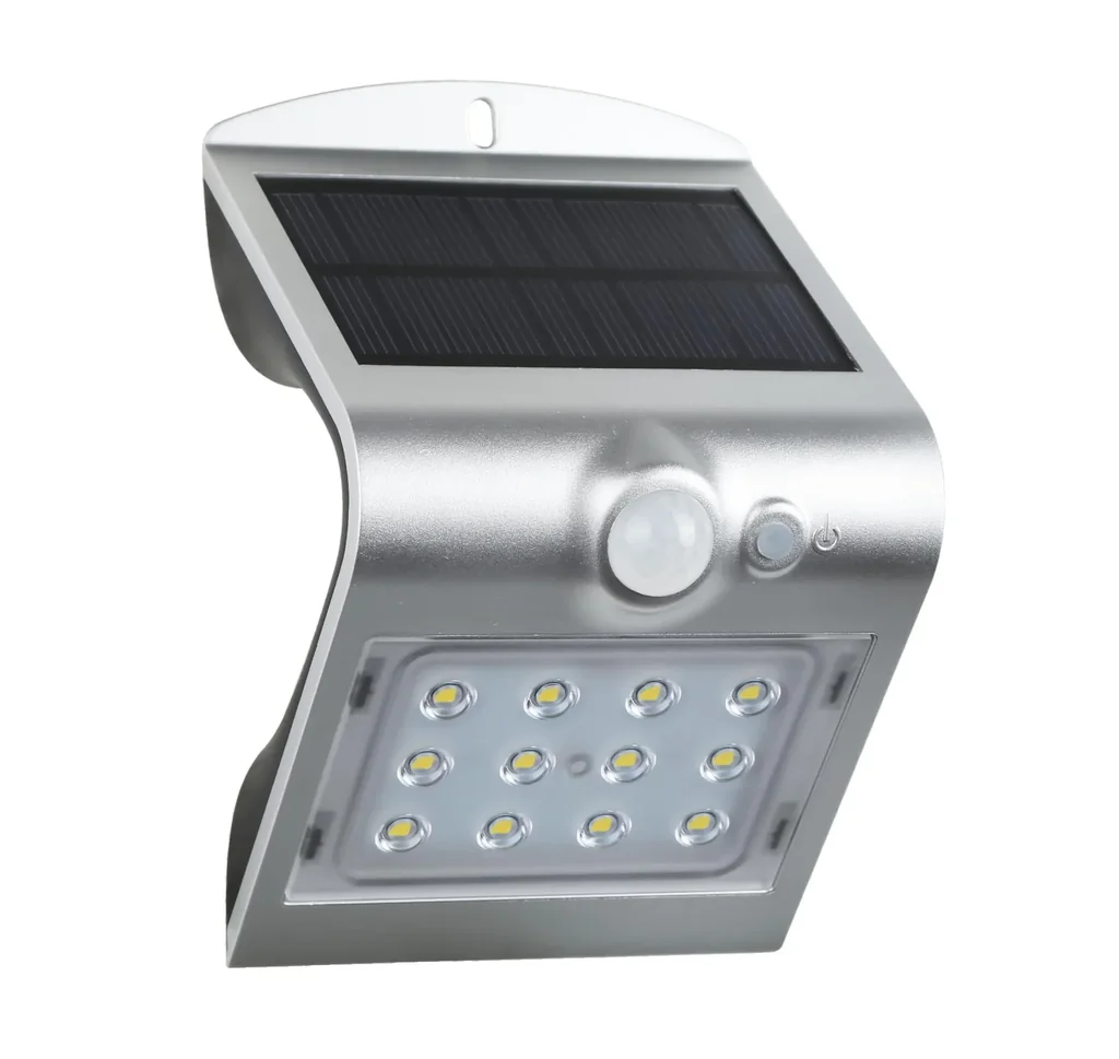 Solar wall and fence light