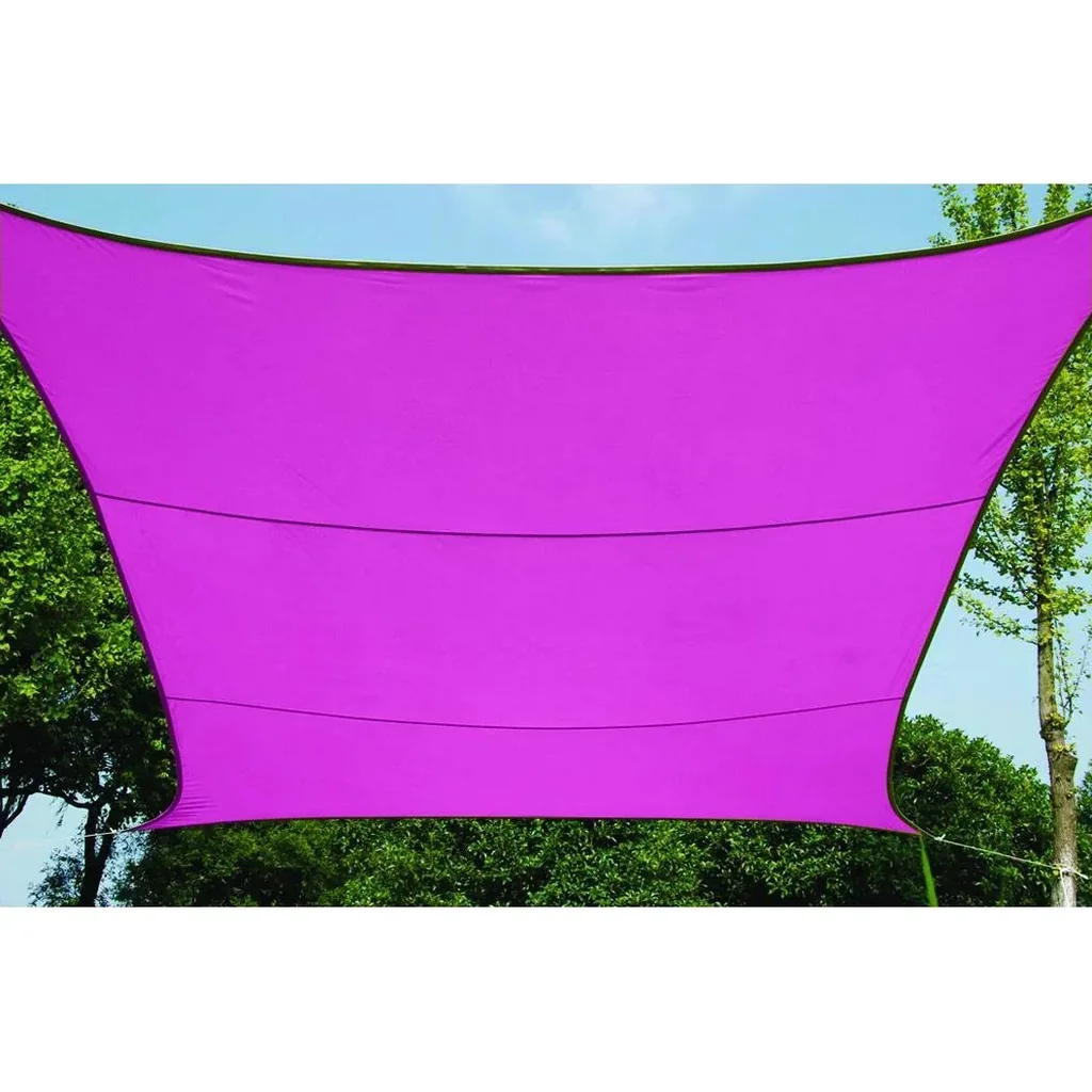 Sun sail - rectangular - 2 x 3 m - fuchsia