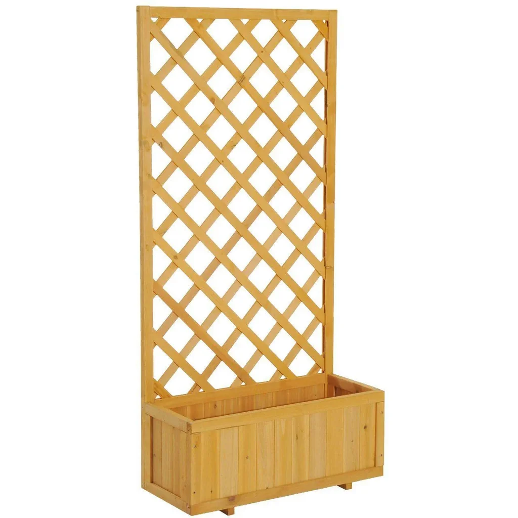 Planter with trellis