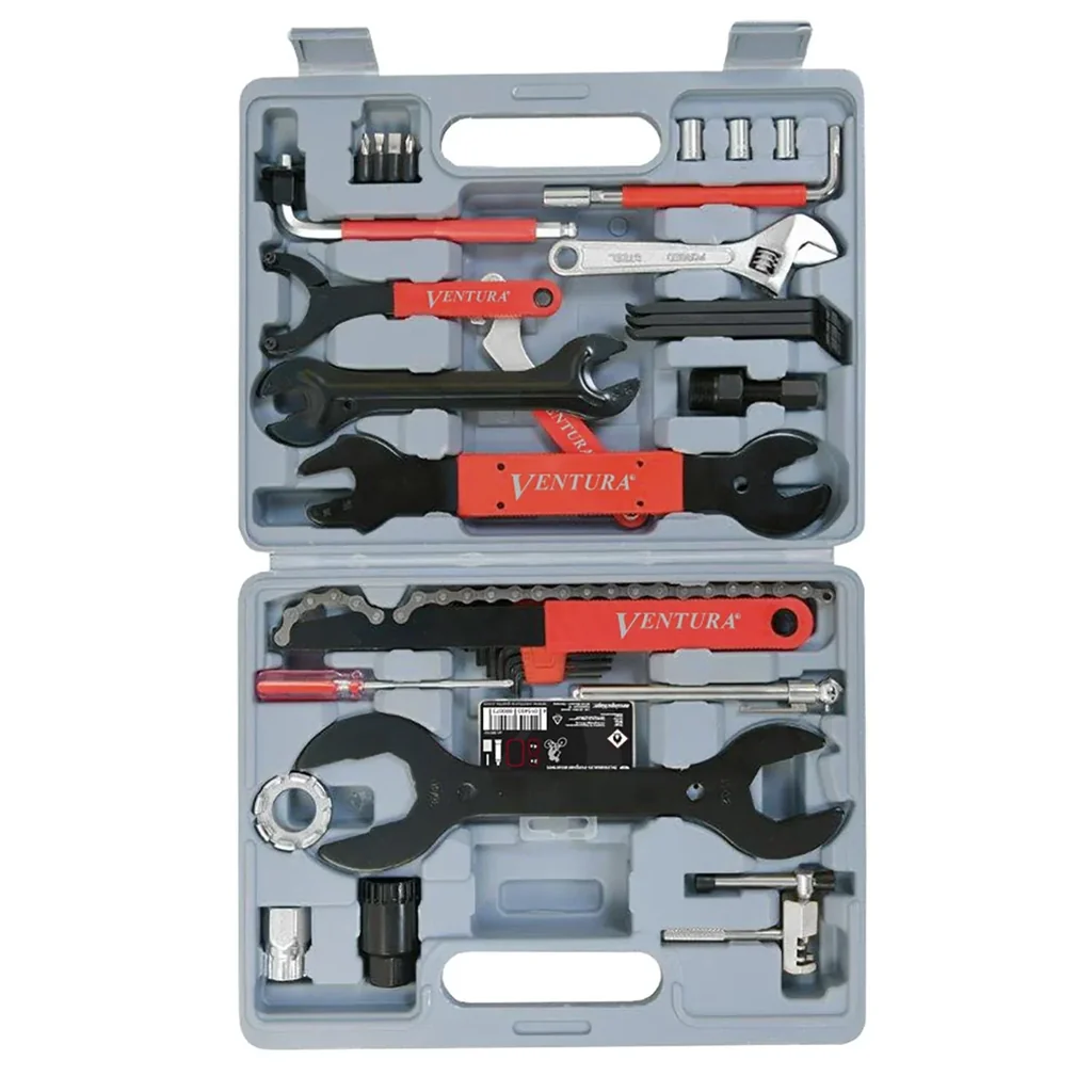 Bicycle tool case - 37 pieces